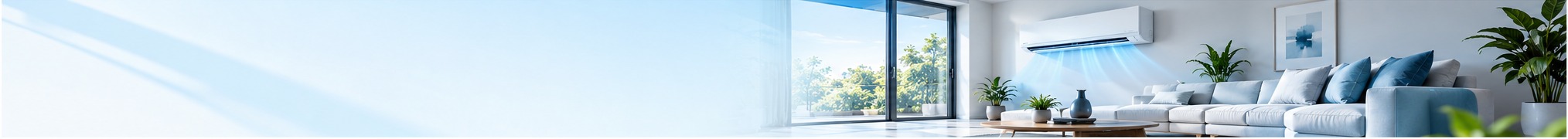 Modern room with air conditioning