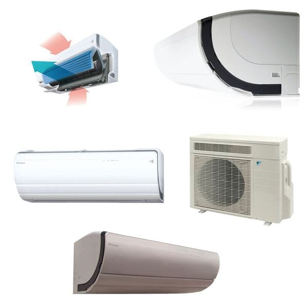 Daikin Air Conditioning FTXZ35N Wall Ururu Sarara 7 Humidification 3.5Kw/12000Btu Install Kit