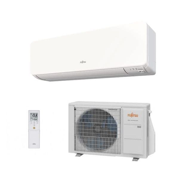 Fujitsu Air conditioning ASYG12KGTB Wall Mount Heat pump Inverter A+++ R32 3.5Kw/12000Btu 240V~50Hz