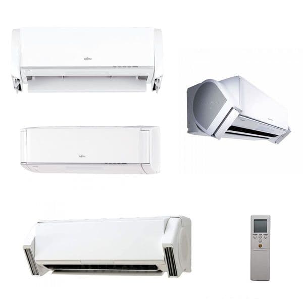 Fujitsu Air conditioning ASYG12KXCA Plasma Wall Mounted Heat pump A+++ R32 3.5Kw/12000Btu 240V~50Hz