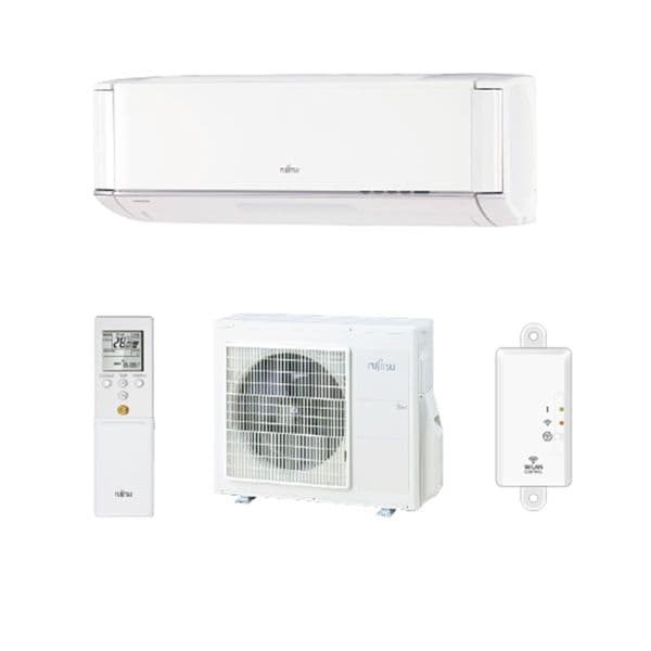 Fujitsu Air conditioning ASYG12KXCA Plasma Wall Mounted Heat pump A+++ R32 3.5Kw/12000Btu 240V~50Hz