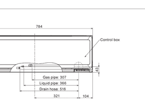Fujitsu AIRSTAGE Air conditioning ASEG24KLCA AOEG24KLCA Economy Wall Heat pump A+ R32 Install Kit