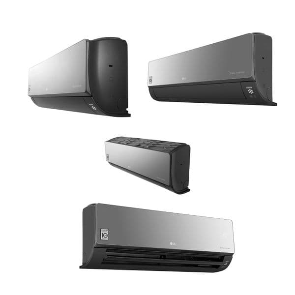 LG Air Conditioning ArtCool Mirror AC09BK-NSJ Wall Heat Pump 2.5kw/9000Btu R32 A++ 240V~50Hz