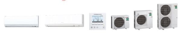 Mitsubishi Electric Air Conditioning Mr Slim PKA-M35LA PUZ-ZM35VKA 3.5Kw/12000Btu R32 A++ 240V~50Hz
