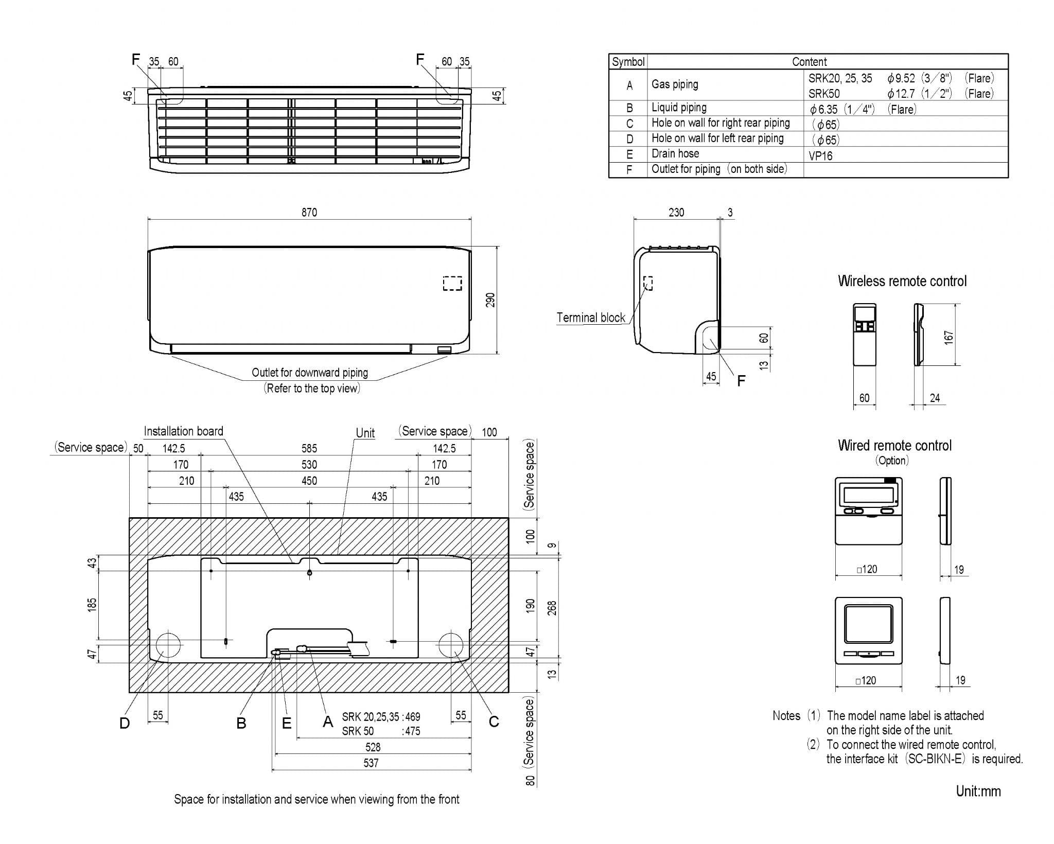 Mitsubishi Heavy Industries SRK-ZS/ZR Wall Air Conditioning Premium Inverter Heat Pump A++