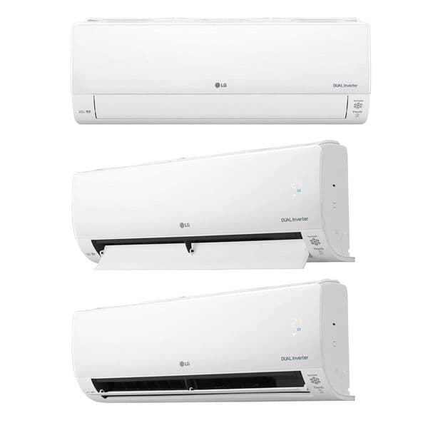 Lg Air Conditioning Deluxe DC12RK-NSJ+DC12RK-UL2 Wall Mounted Heat Pump 3.5Kw/12000Btu A++ R32