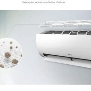 Lg Air Conditioning Deluxe DC12RK-NSJ+DC12RK-UL2 Wall Mounted Heat Pump 3.5Kw/12000Btu A++ R32