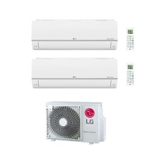 Lg Air Conditioning MU2R15-UL0 Multi Room 2 of DC09RK-NSJ Deluxe Wall Mounted Heat Pump A+++