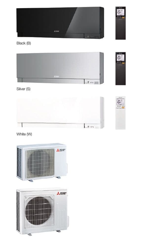 Mitsubishi Electric Air Conditioning MSZ-EF35VGK ZEN Wall Mounted R32 3.5Kw/12000Btu A+++ 240V~50Hz