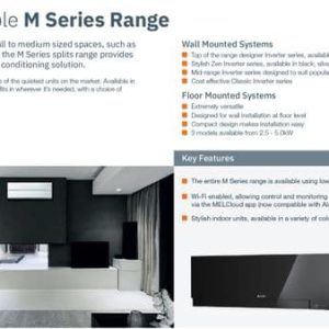 Mitsubishi Electric Air Conditioning MSZ-EF35VGK ZEN Wall Mounted R32 3.5Kw/12000Btu A+++ 240V~50Hz
