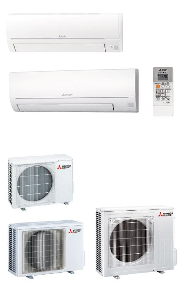 Mitsubishi Electric Air Conditioning MSZ-HR50VF Classic Wall Mounted 5Kw/18000Btu R32 A+ 240V~50Hz