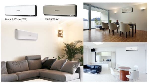 Mitsubishi Heavy Industries Air Conditioning SRK35ZSX-WF Wall Mounted Diamond Plus Wi-Fi 3.5Kw A+++