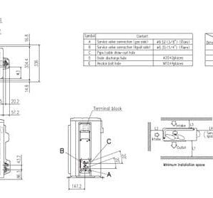 Mitsubishi Heavy Industrial Air Conditioning SRK35ZSP-W Wall 3.5Kw/12000Btu R32 Install Pack